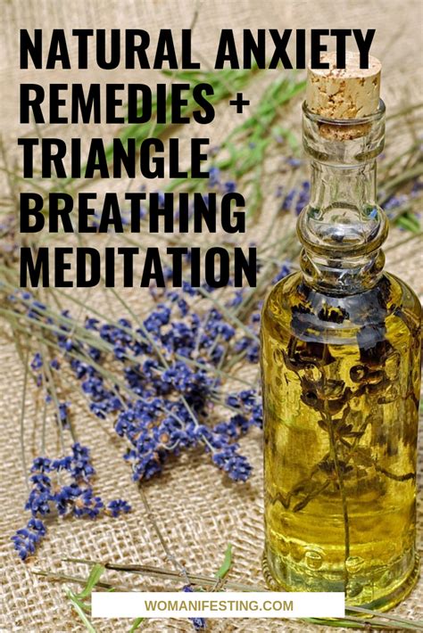 Natural Anxiety Remedies and Triangle Breathing Meditation