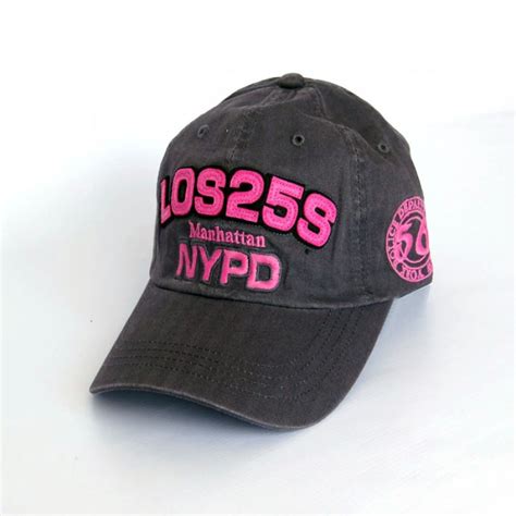 Купить бейсболку от бренда Sport Line серую с розовым лого NYPD в Киеве ...