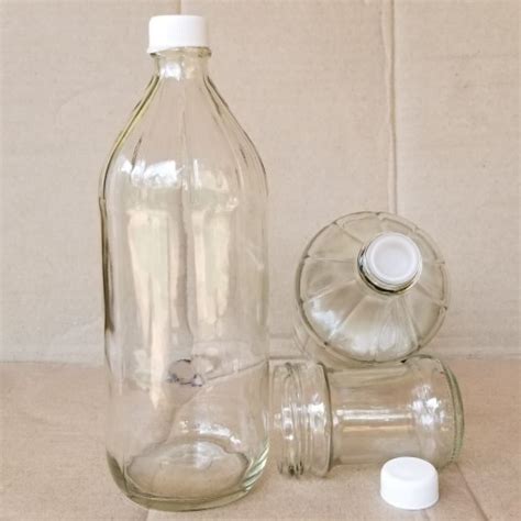 Jual Botol Kaca Bening Liter Botol Kaca Bening Botol Clear Kota