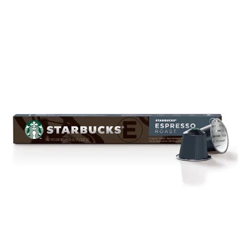 Starbucks Nespresso Compatible Dark Roast Pods Capsules Espresso