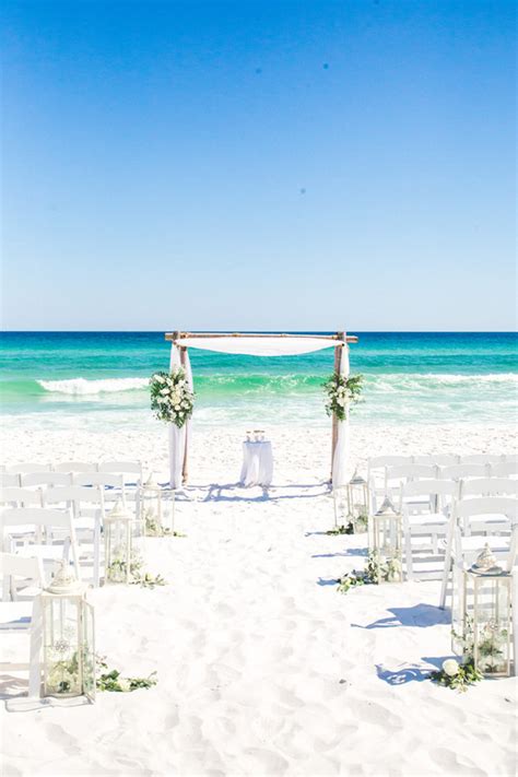 Beach Wedding in Destin, Florida