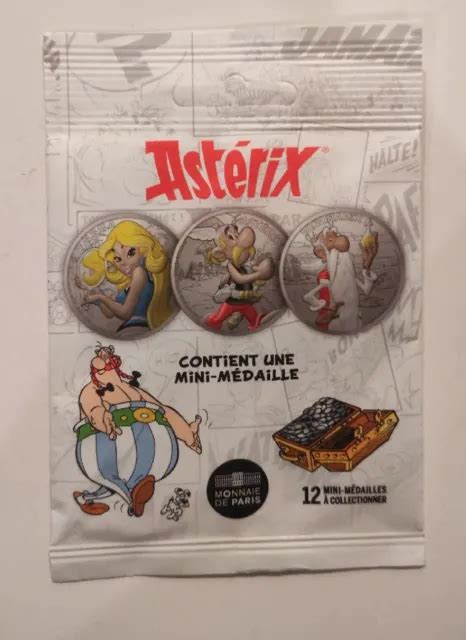 France Mini Medaille Asterix Abraracourcix Eur Picclick Fr