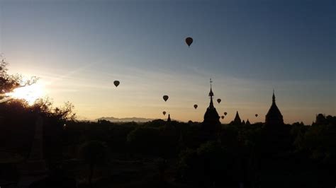 Sunrise and sunset Bagan temples - While You Stay Home