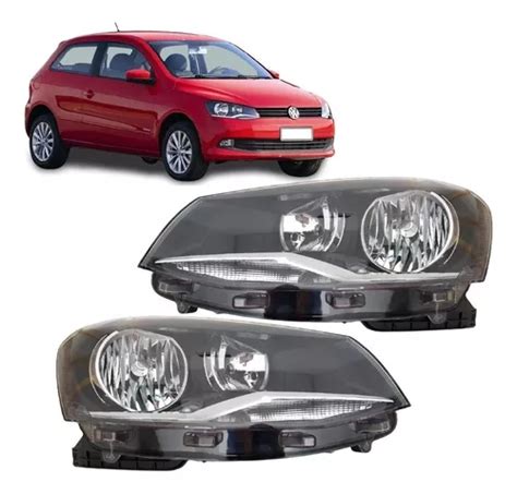 Optica P Volkswagen Gol Trend Highline Par Bola Doble En Venta En