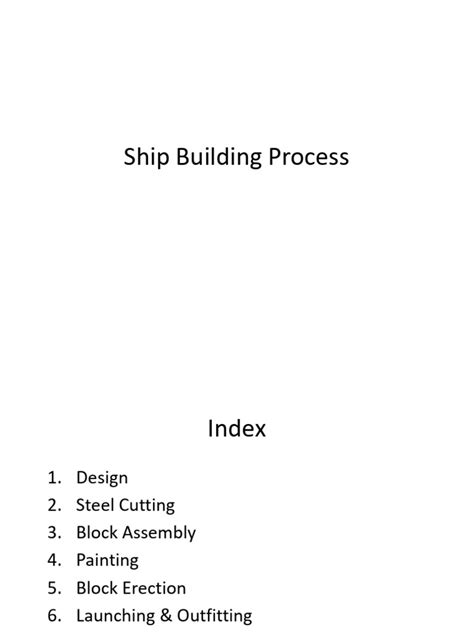 Ship_Building_Process | PDF | Ships | Pipe (Fluid Conveyance)