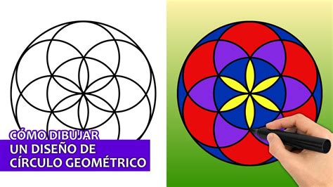 C Mo Dibujar Un Dise O De C Rculo Geom Trico F Cil Tutorial De Dibujo