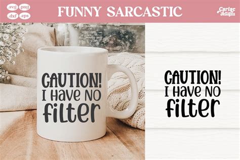 Funny Coffee Mug SVG | Sarcastic Funny SVG