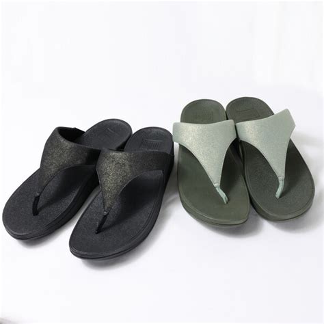 楽天市場FITFLOP フィットフロップ Lulu Shimmer Toe Post Sandals サンダル ルル シマー ウェッジ