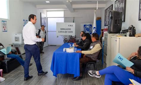 Panistas De Tlaxcala Acuden A Las Urnas Para Elegir A Su Dirigente Nacional