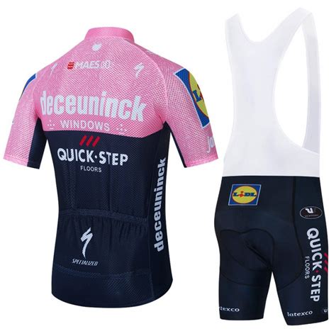 Ensemble Cuissard V Lo Et Maillot Cyclisme Quipe Pro Quick Step