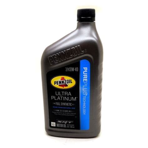 Pennzoil 0w40 Fully Synthetic Motor Oil Mopar For Chrysler Jeep Srt