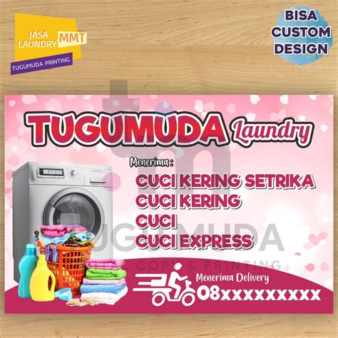 Jual Cetak Spanduk Banner MMT LAUNDRY CUCI EXPRESS CUCI KERING KILOAN