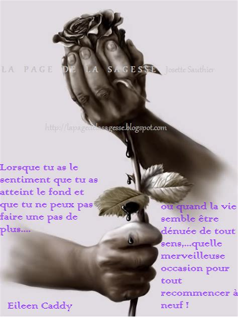 La Page De La Sagesse Citation Deileen Caddy Sur La Vie