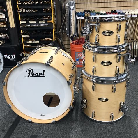 Pearl Mmg Xp C Masters Maple Gum Pc Shell Pack B Hand