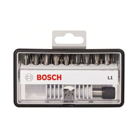 Bity do wkrętarek Bosch Robust Line L PH PZ T zestaw 18 1 2607002567