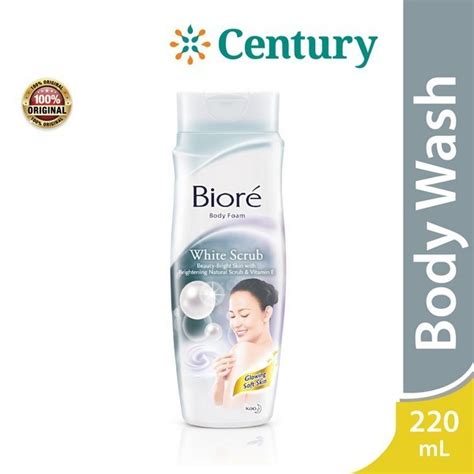 Jual Biore Body Foam White Scrub Botol Ml Shopee Indonesia