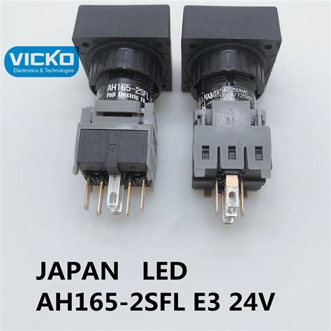12 V 24V AH165 2SFL 화이트 레드 버튼 표시기 스위치 교체|스위치| - AliExpress