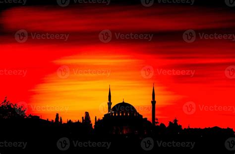 Ottoman style mosque in Istanbul 12296469 Stock Photo at Vecteezy