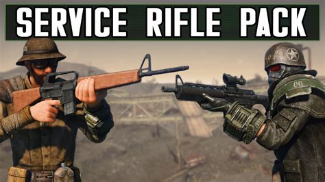 Service Rifle Weapon Pack Fallout 4 Mod YouTube