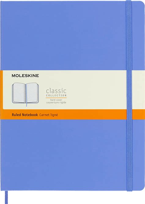 Taccuino Moleskine Classic Con Pagine A Righe Copertina Rigida In Seta