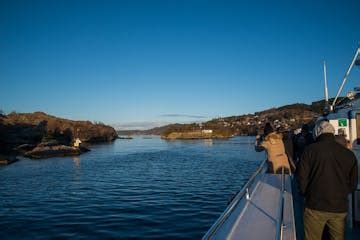 Bergen Fjord Cruise to Alversund streams | Guided Fjord Tours