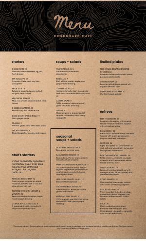 Cork Fine Dining Menu Design Template By Musthavemenus Artofit