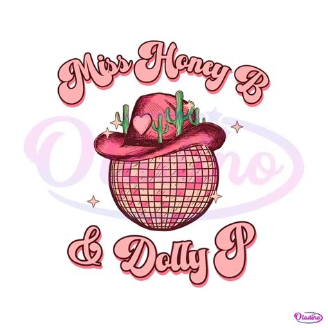 Beyonce Cowboy Carter Miss Honey B And Dolly P PNG - Oladino