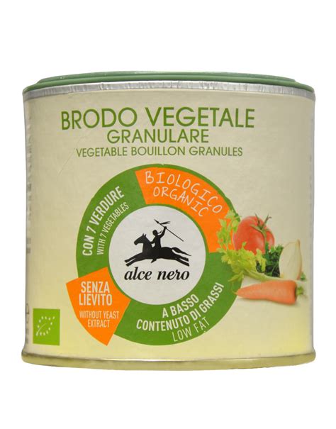 Brodo Vegetale Granulare Di Alce Nero Grammi