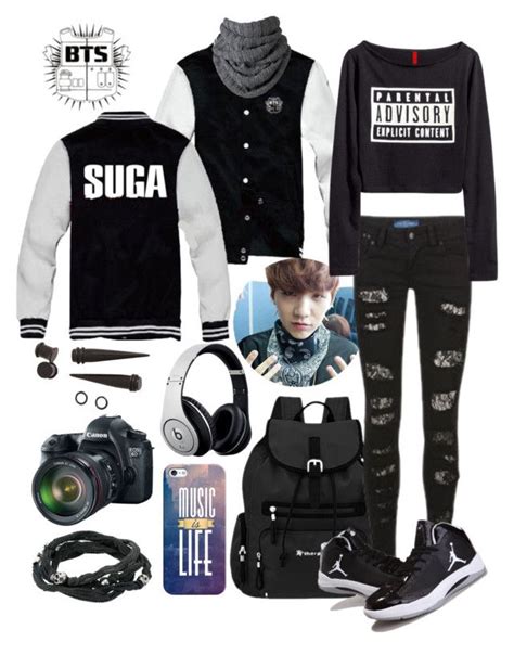 "BTS Suga Fan Autumn Outfit" by minyxxngi liked on Polyvore featuring ...