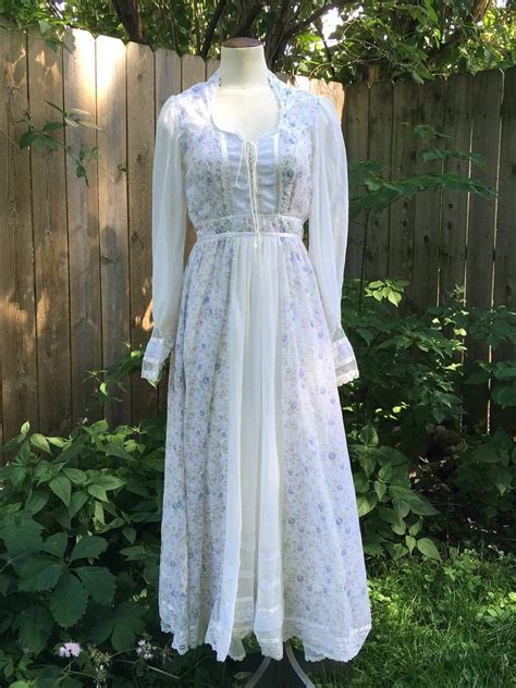 Gunne Sax Dress Jessica Mcclintock S Prairie Dress Vintage S