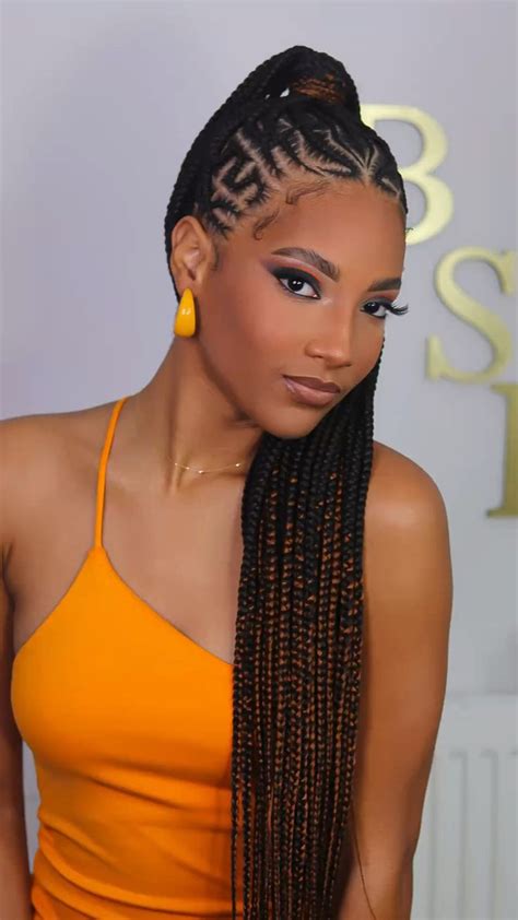 Fulani Braids By Bella Sunshine Hair Down Hairstyles Half Up Half Down Hair Braided Hairstyles