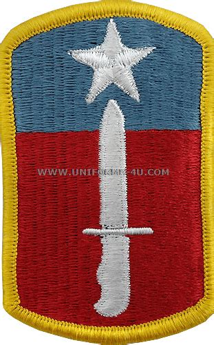 U S Army Th Infantry Brigade Patch Ssi