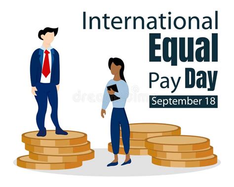 Equal Pay Day Stock Illustrations – 358 Equal Pay Day Stock ...