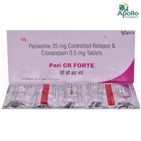 Pari Cr Forte Tablet Price Uses Side Effects Composition Apollo