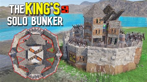 The Kingss Solo Bunker Rust Base Design 2022 Youtube