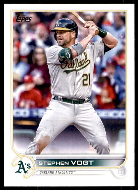 Topps Update Us Stephen Vogt Oakland Athletics Ebay