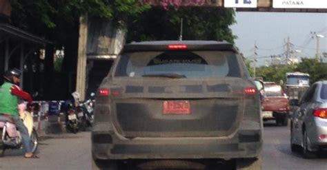 India Bound Toyota Fortuner Spotted In Thailand