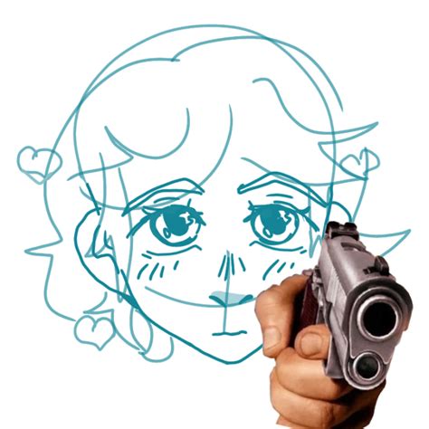 hand with a gun meme - YCH.Commishes