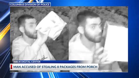 Man Accused Of Stealing 8 Packages From North Columbus Porch Nbc4 Wcmh Tv