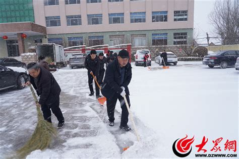 阳信县翟王镇积极开展扫雪除冰行动腾讯新闻