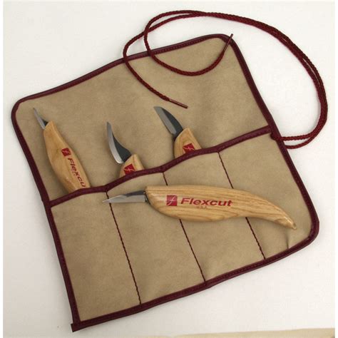 Flexcut Carving Knives Set4 Flexcut Whittling Knives