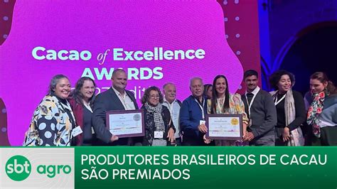 SBT Agro 19 02 24 Produtores rurais de cacau são premiados pelas