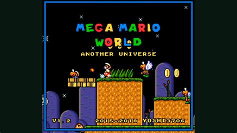 Mega Mario World Another Universe Super Mario World Hack [live 06 01