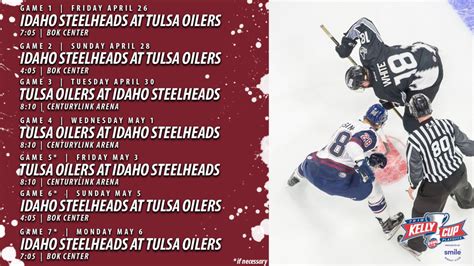 OILERS ANNOUNCE SCHEDULE FOR MOUNTAIN DIVISION FINALS | Tulsa Oilers