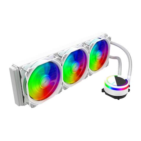 Water Cooler Alseye M White Rgb Mm Intel Amd