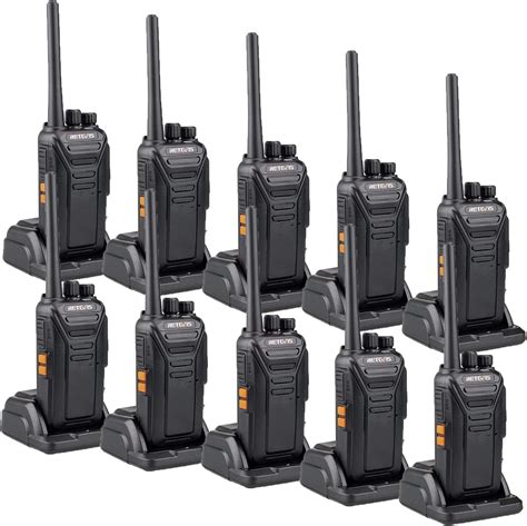 Retevis Rt Radios De Comunicacion Largo Alcance Resistente Walkie