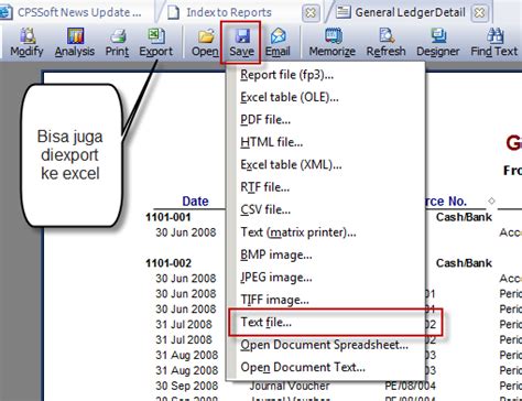 Mengkonversi Gl Dari File Database Accurate Gdb Di Software Accurate