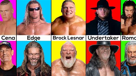 Wwe Superstars Then And Now 2023 Youtube