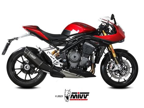 T Lr Tb Terminale Sr Titanio Nero Mivv Triumph Speed Triple