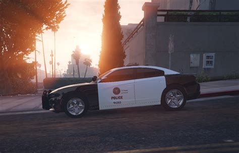 LSPD LAPD SKIN For Dodge Charger GTA5 Mods